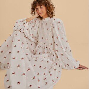 FARM Rio Rose Embroidered Maxi Dress